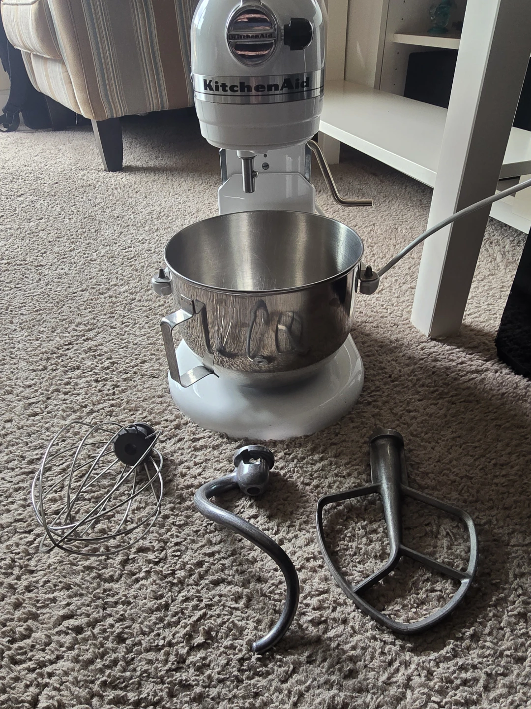 KitchenAid mixer 5quart 450 watts
