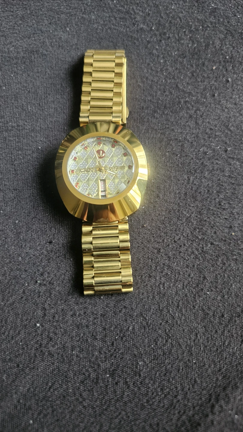 Rado Diastar Swiss Gold Tone Watch