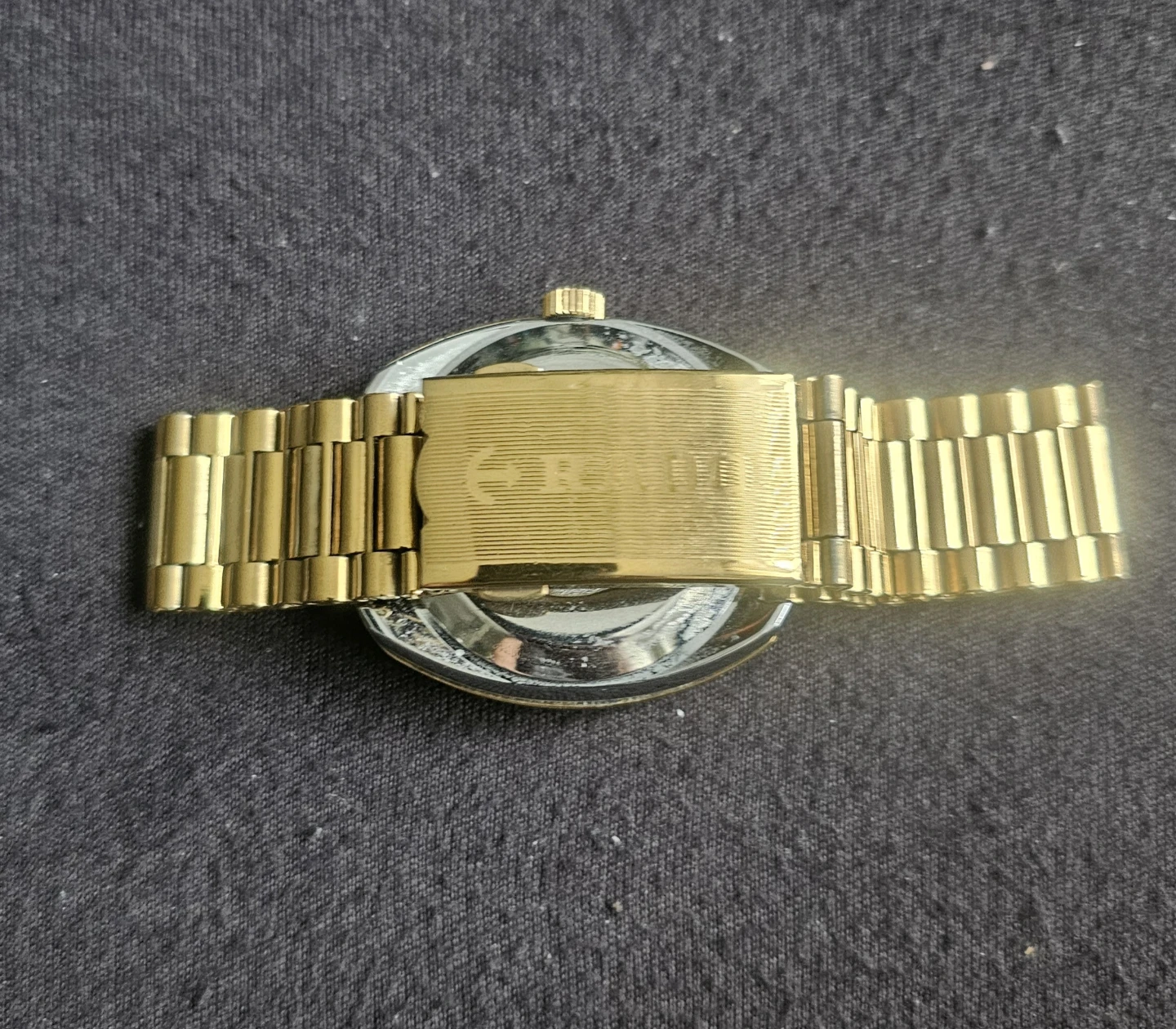 Rado Diastar Swiss Gold Tone Watch - photo 4