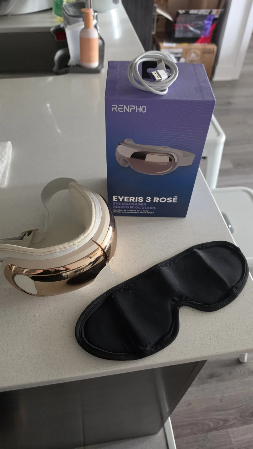 RENPHO Eye Massager Eyeris 3 Rosé