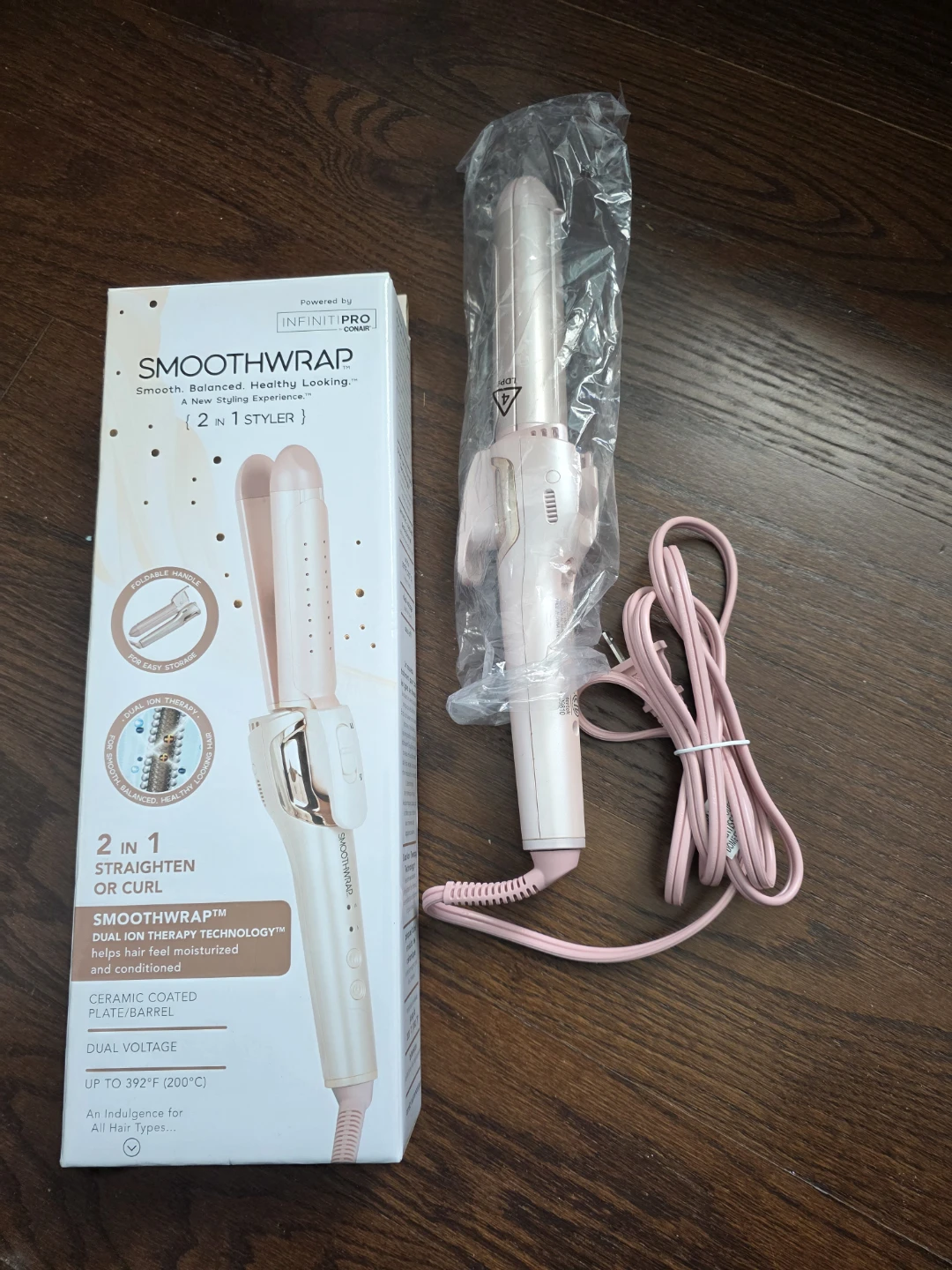 InfinitiPro by Conair SmoothWrap 2-in-1 Styler