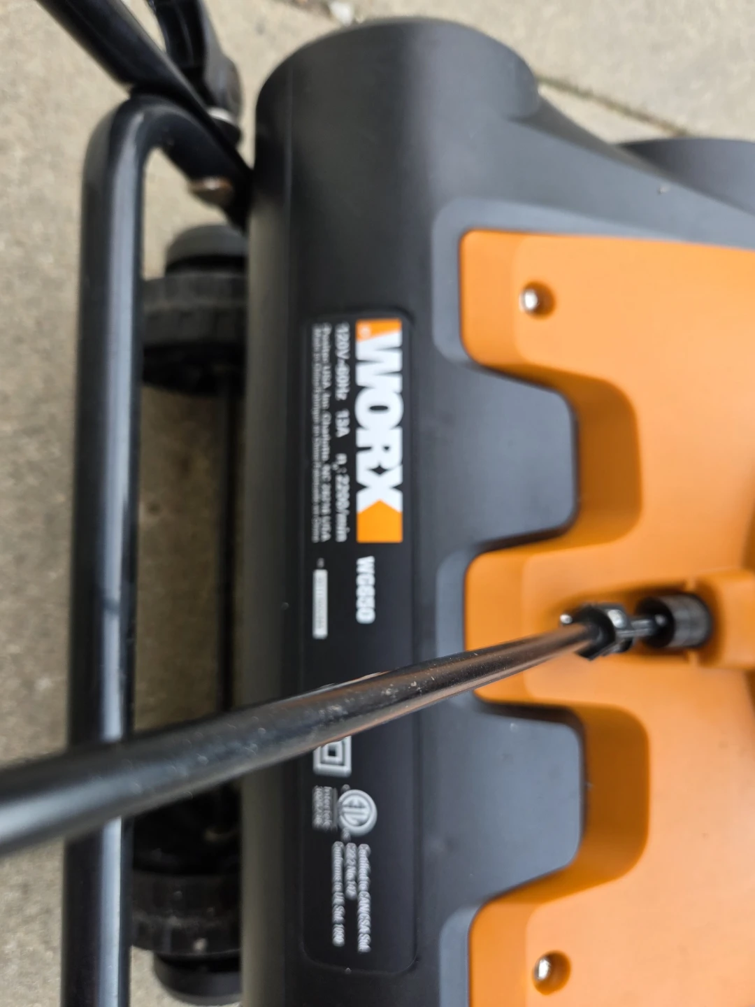 WORX Electric Snow Thrower YG800 - photo 5