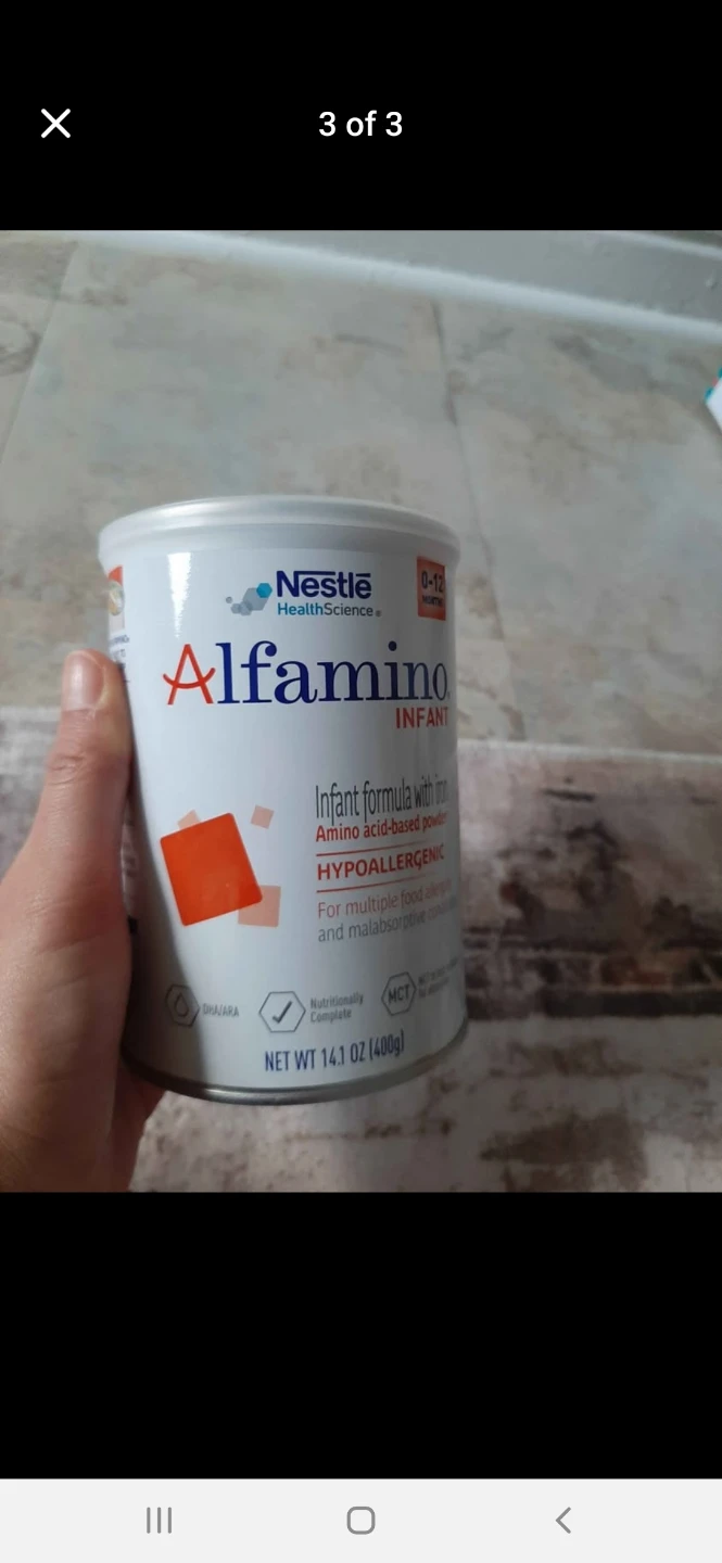 Nestle Alfamino Infant Formula 14.1 oz