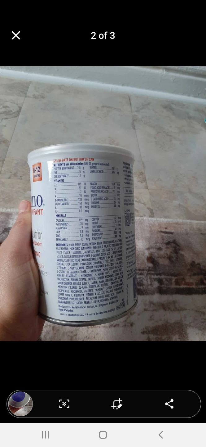 Nestle Alfamino Infant Formula 14.1 oz - photo 2