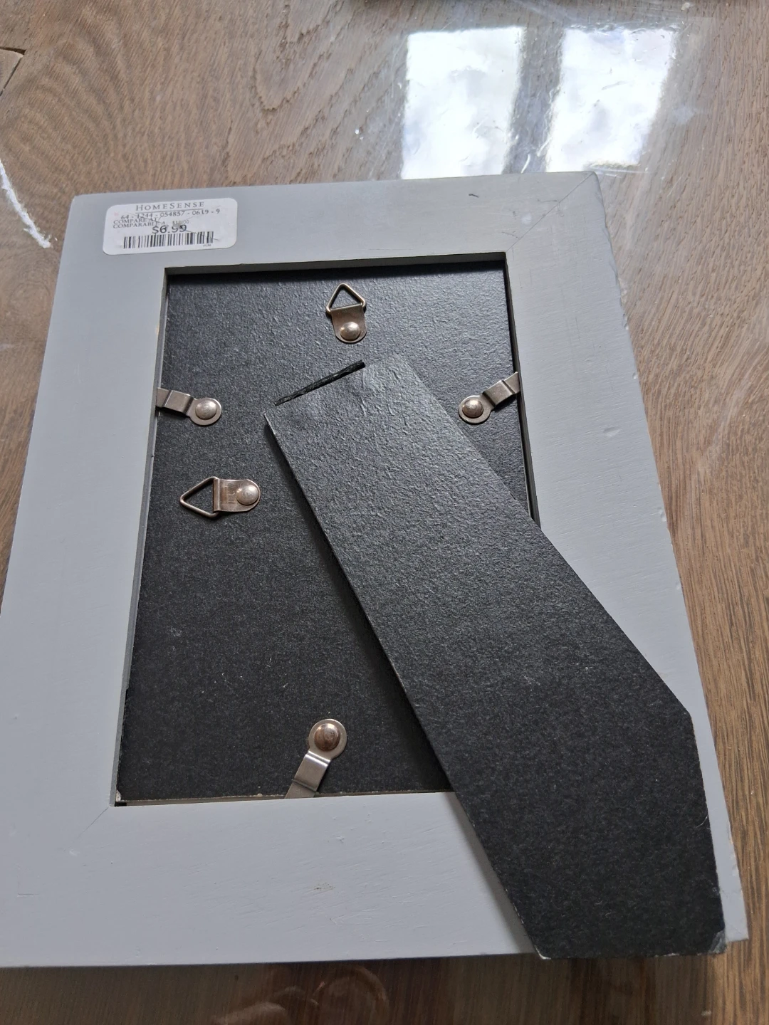 Grey Distressed Photo Frame 4x6 - photo 2