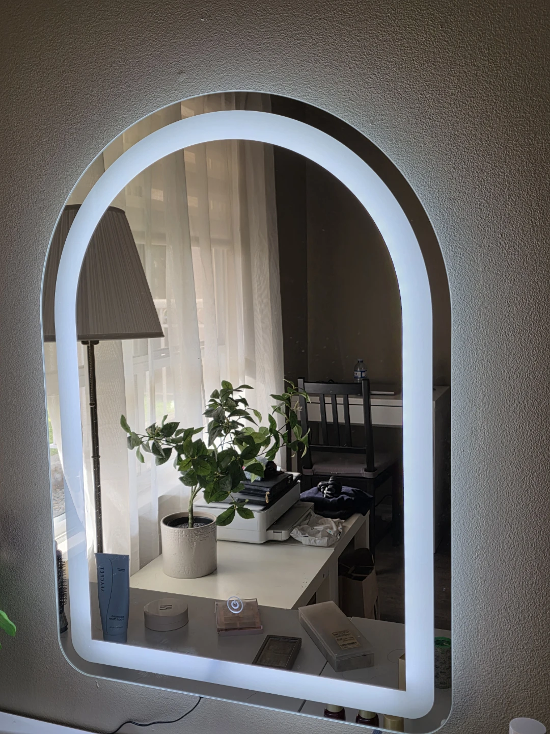 Arch Shaped LED Mirror