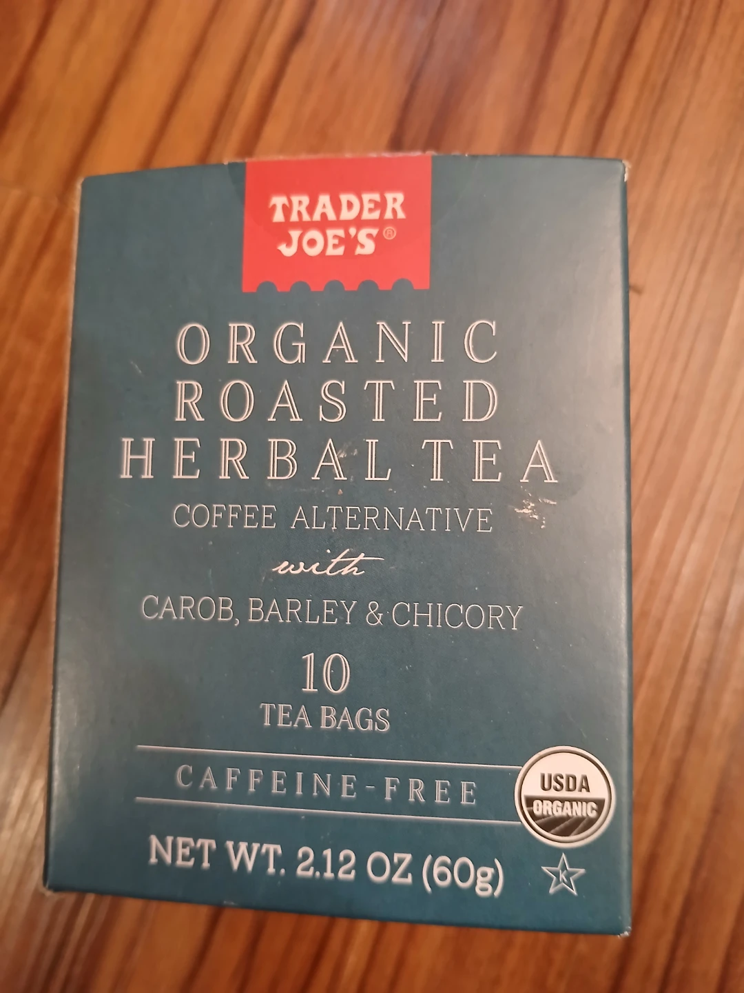 Trader Joe's Organic Roasted Herbal Tea - 10 Tea Bags