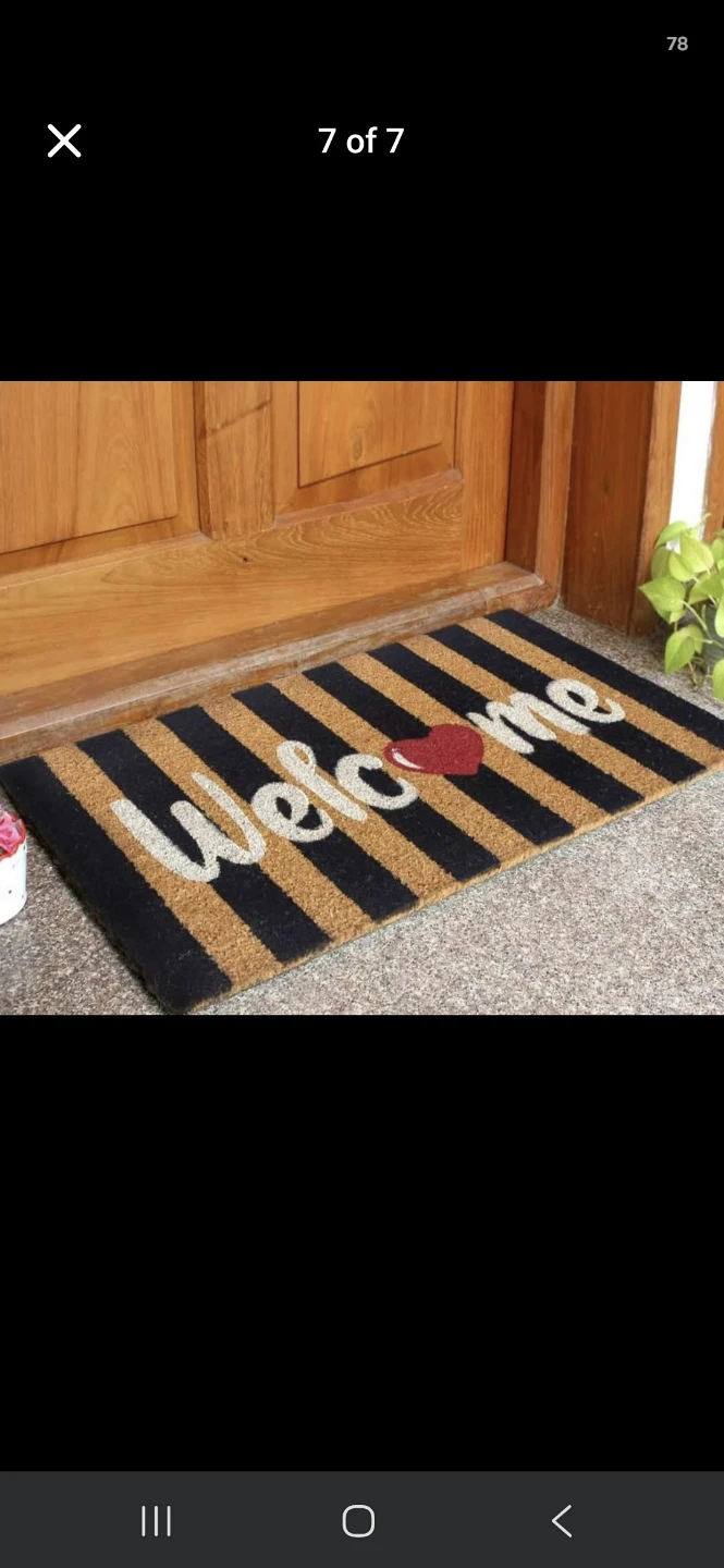 Hurry....*brand NEW* Coir doormat - new designs in !!! - photo 3