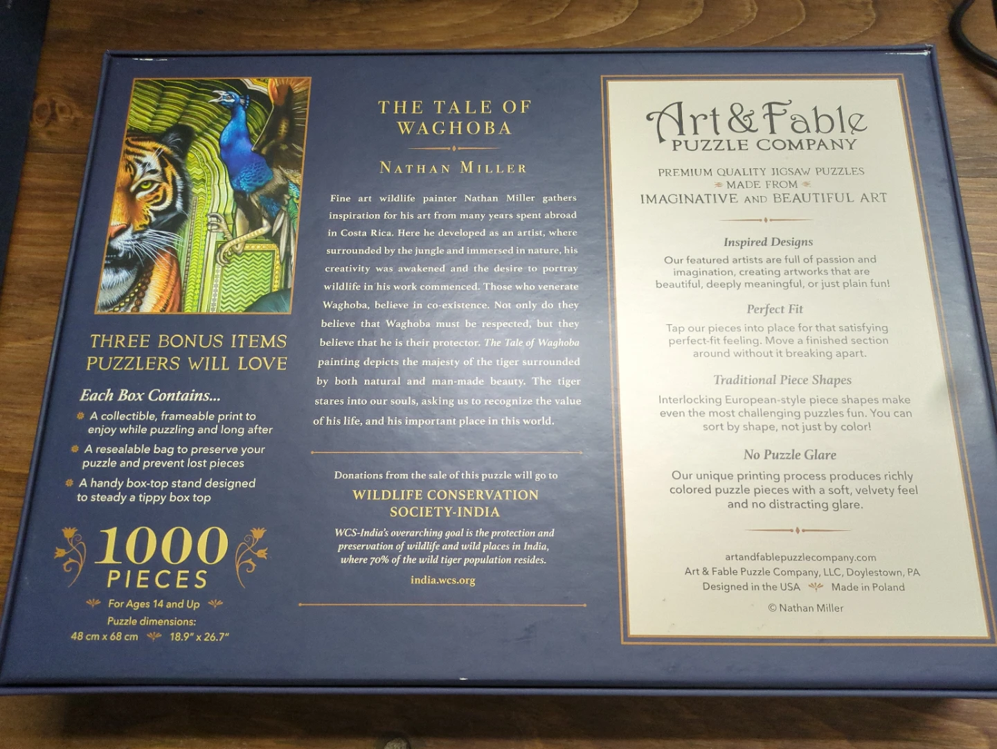 Art & Fable puzzle 1000 pieces - photo 2