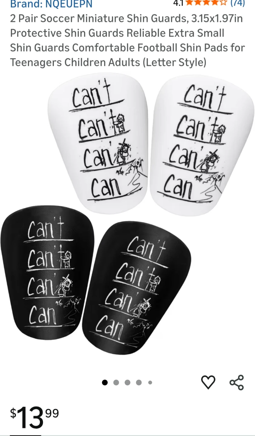 2 pairs Mini Soccer Shin Guards - photo 2