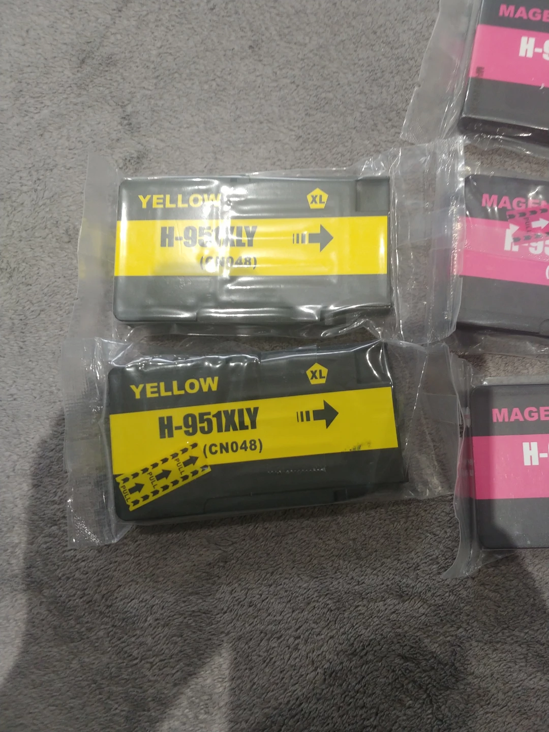 HP 951XL Ink Cartridges - Yellow, Magenta, Cyan - photo 2