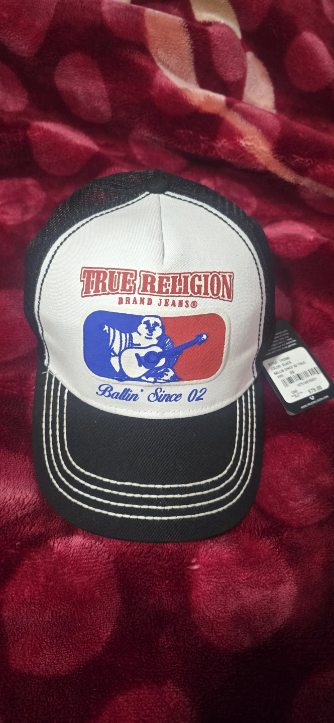 True Religion Ballin' Since 02 Trucker Hat