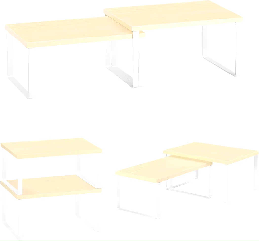 Stackable 2-Tier shelf - photo 3