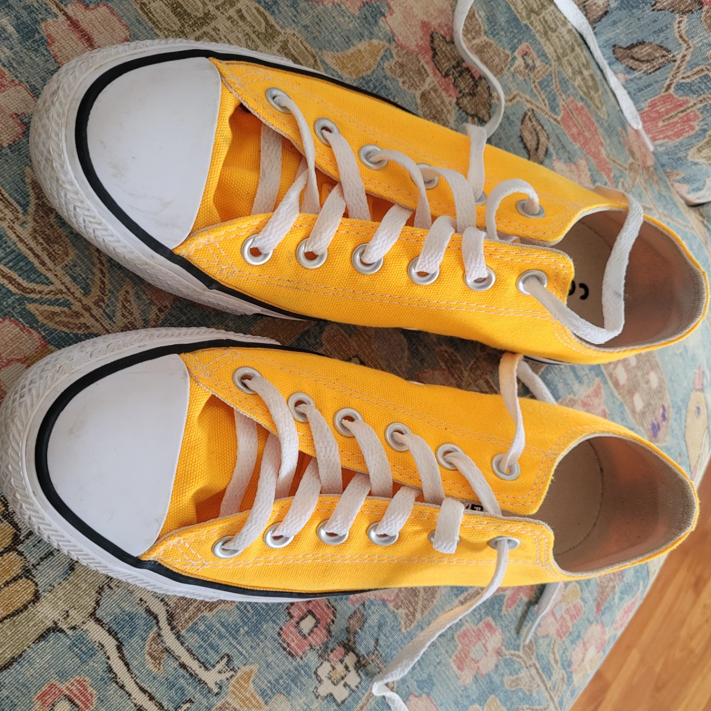 Converse Chuck Taylor All Star Low Top Sneakers - Yellow - photo 3