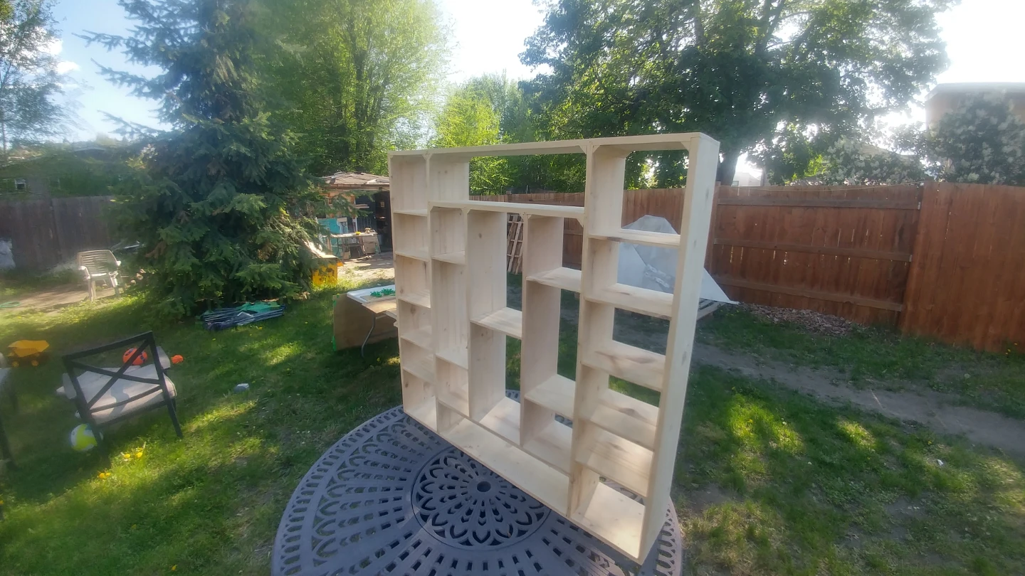 Wooden Bookshelf/Display Unit - photo 4