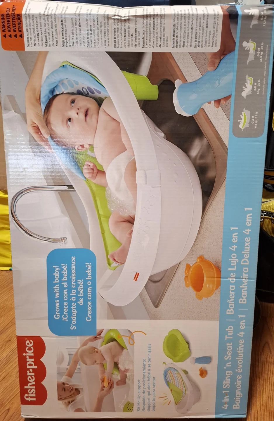 Fisher-Price 4-in-1 Sling 'n Seat Tub