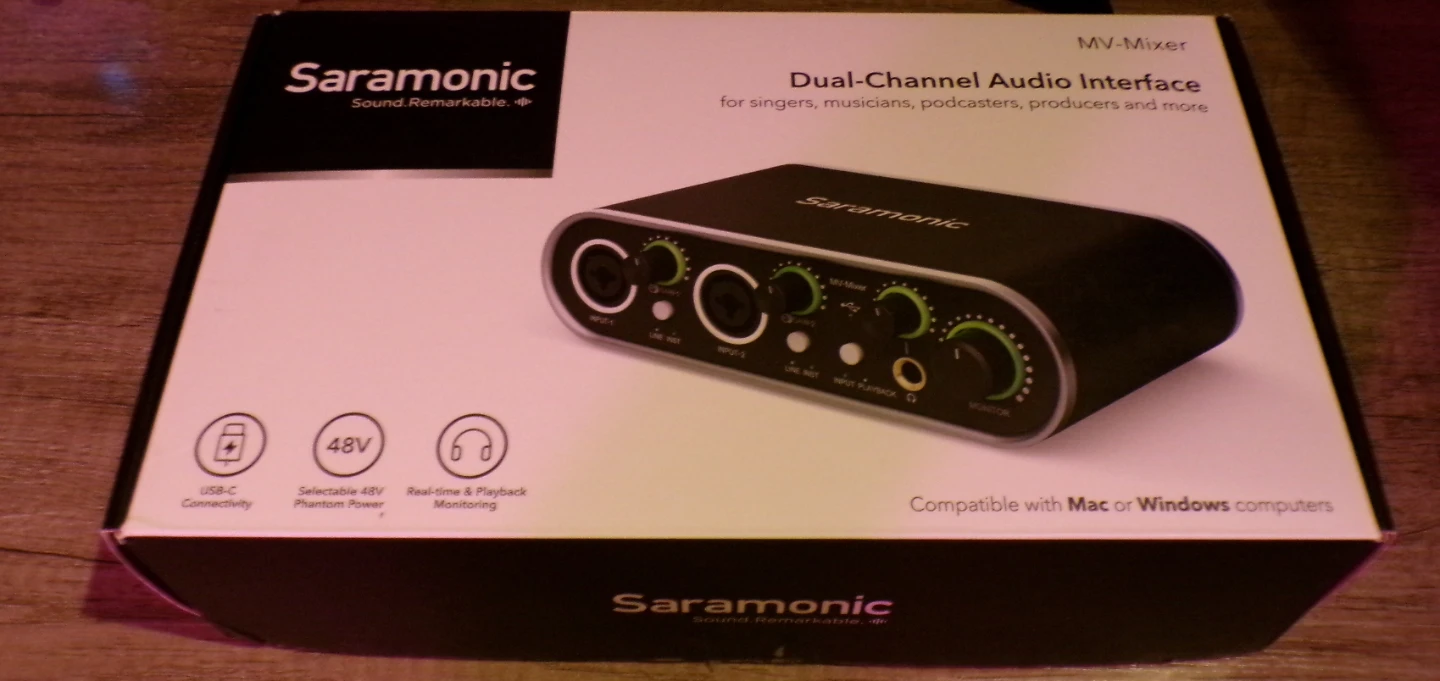 Saramonic MV-Mixer Dual-Channel Audio Interface - photo 2