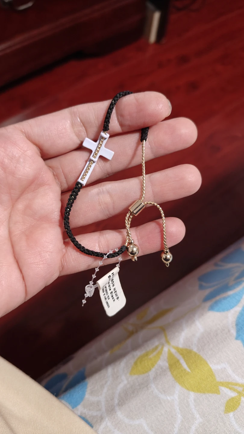 Bijou Noir Cross Bracelet - photo 4