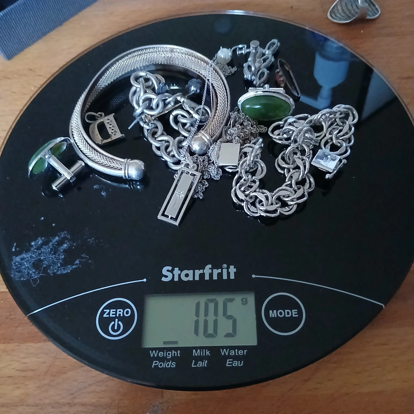Assorted Sterling Silver Jewelry Lot - 105g