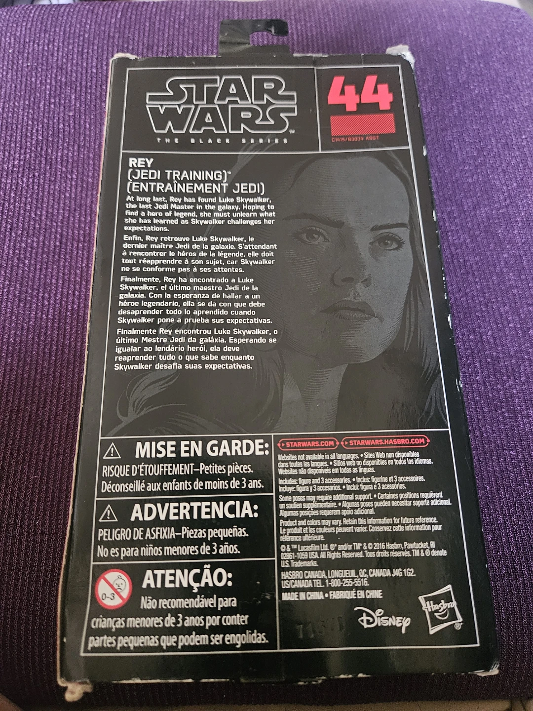 Star Wars The Black Series Rey (Jedi Training) Action Figure - photo 2