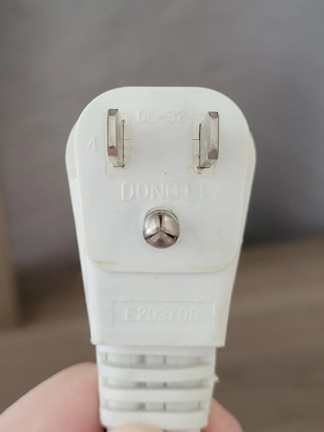 White 3-Outlet Extension Cord - photo 2
