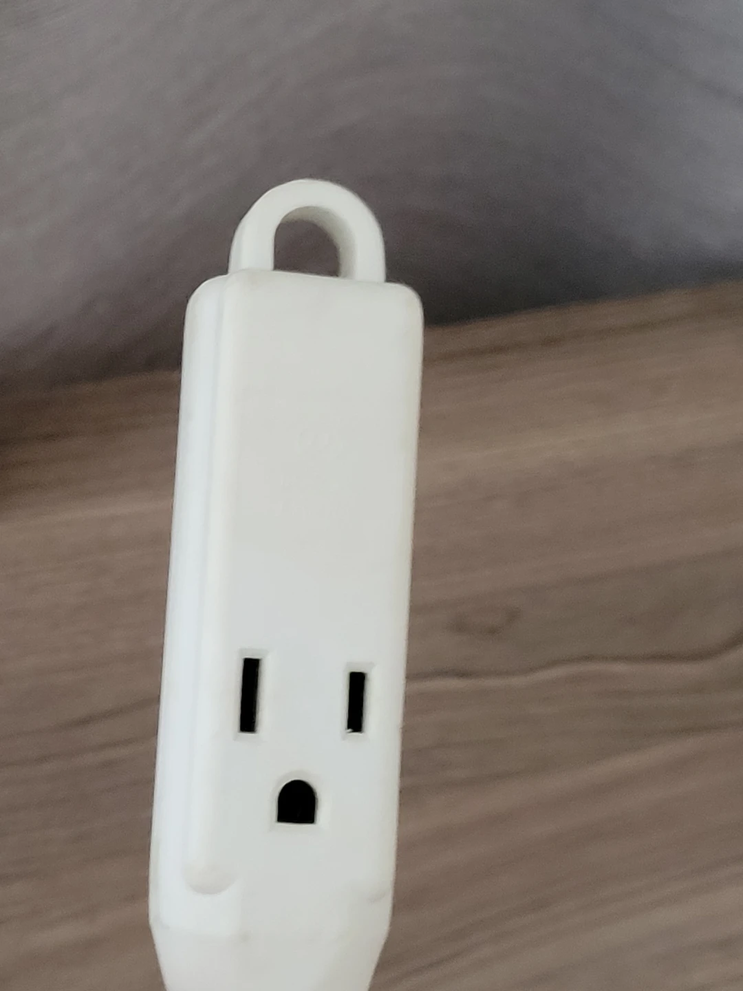 White 3-Outlet Extension Cord - photo 4