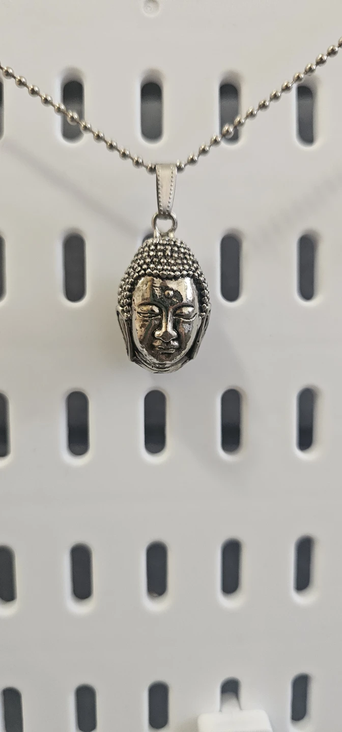 Buddha Head Pendant Necklace