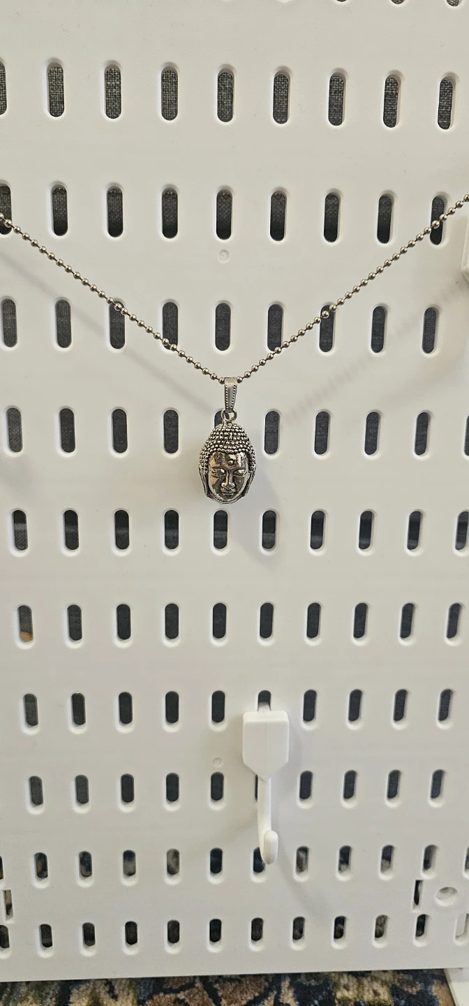 Buddha Head Pendant Necklace - photo 2