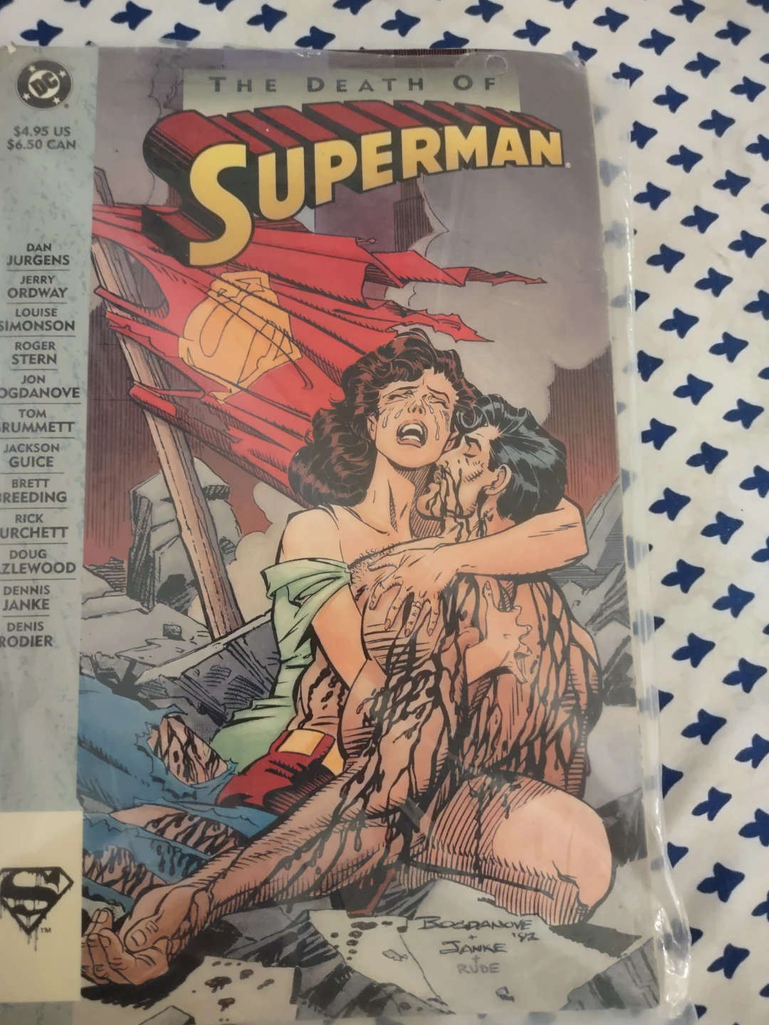 The Death of Superman Comic Book