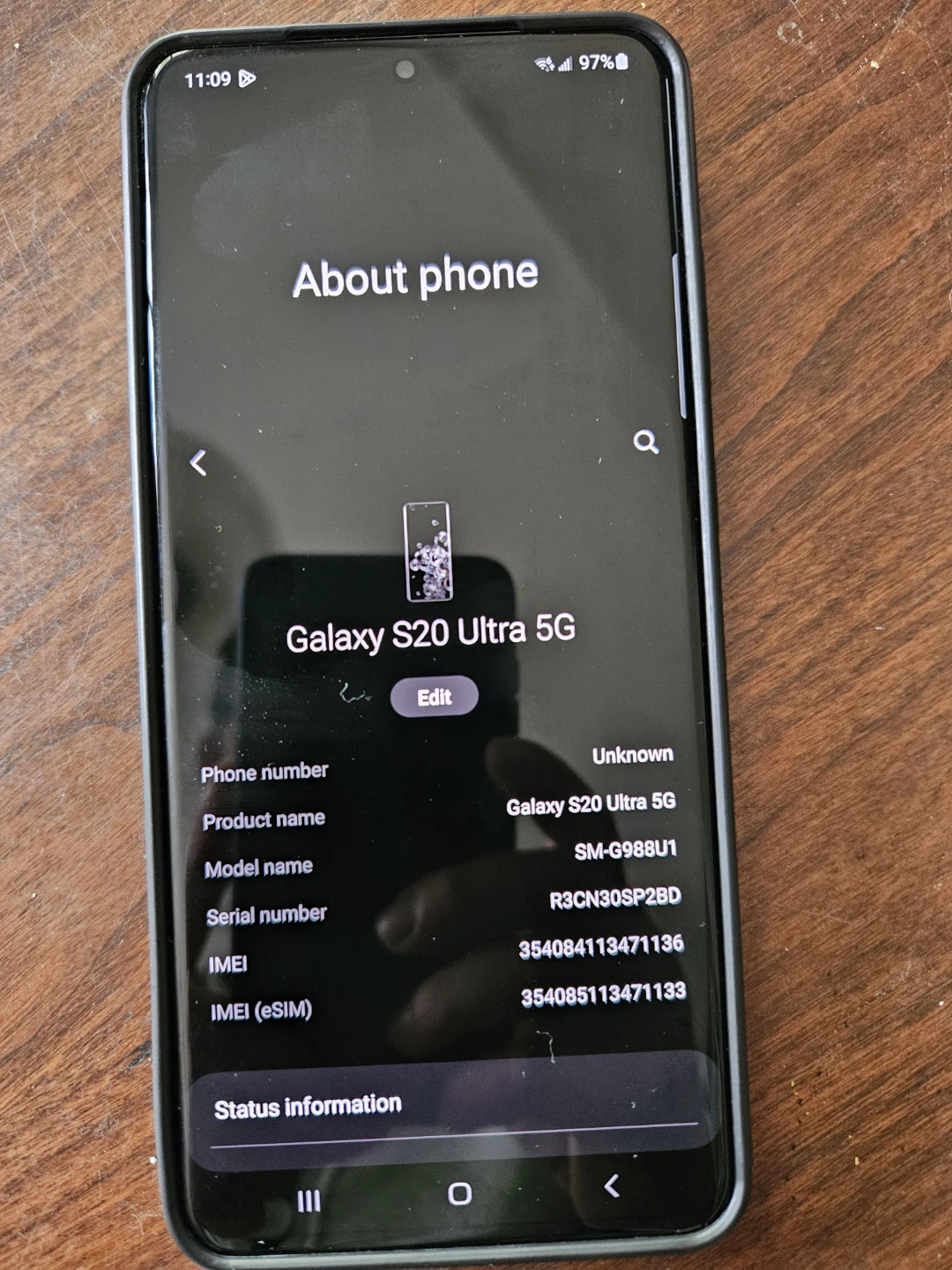 Samsung Galaxy S20 Ultra 5G Smartphone - photo 3