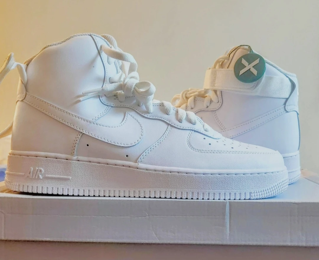 Nike Air Force 1 High Top Sneakers - White