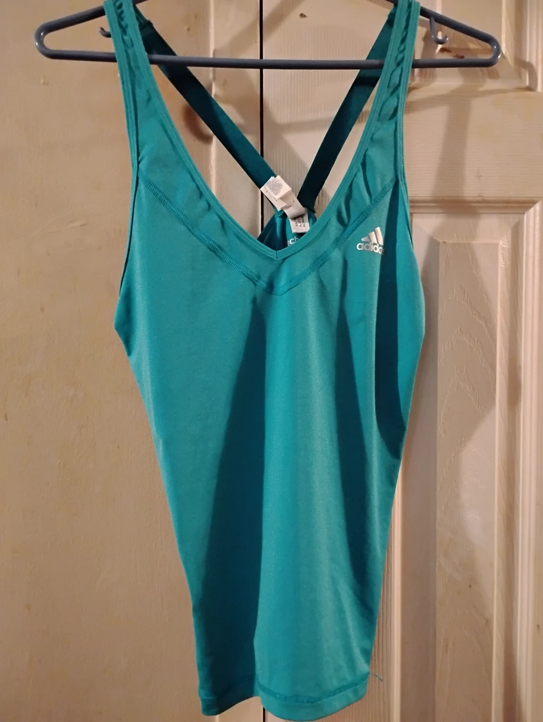 Adidas Climalite Tank Top - Medium - Teal