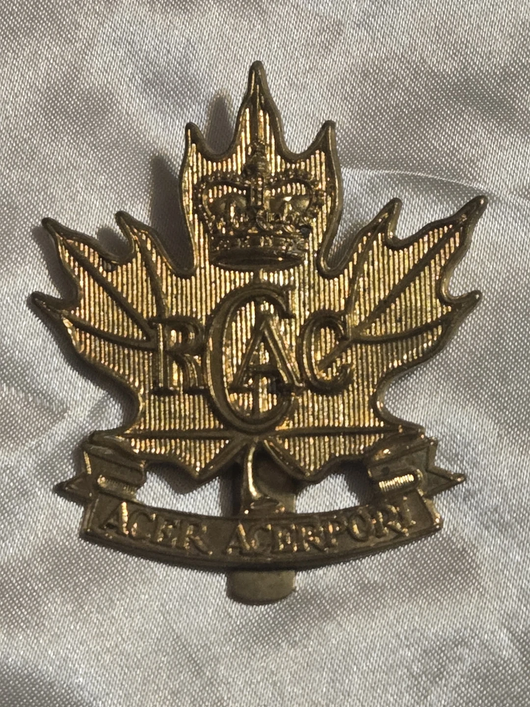 RCAC Maple Leaf Badge