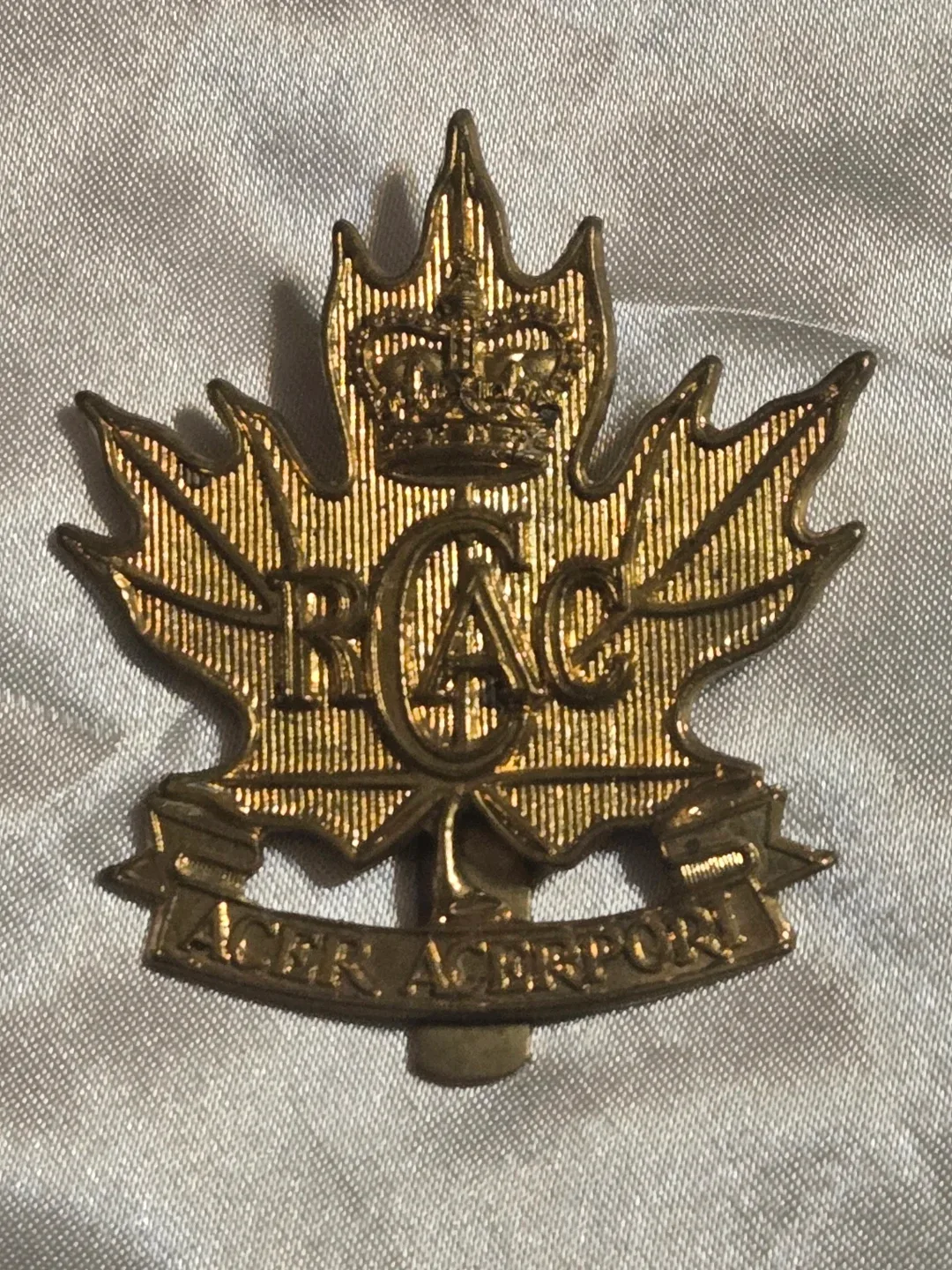 RCAC Maple Leaf Badge