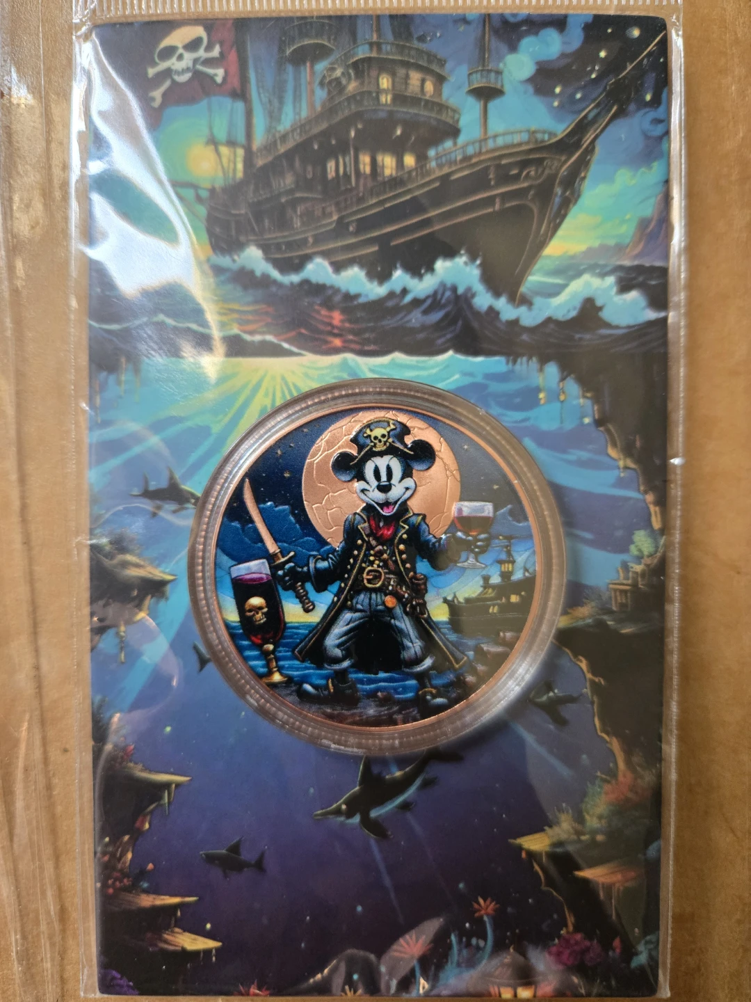 Pirate Willie 33g Copper Coin