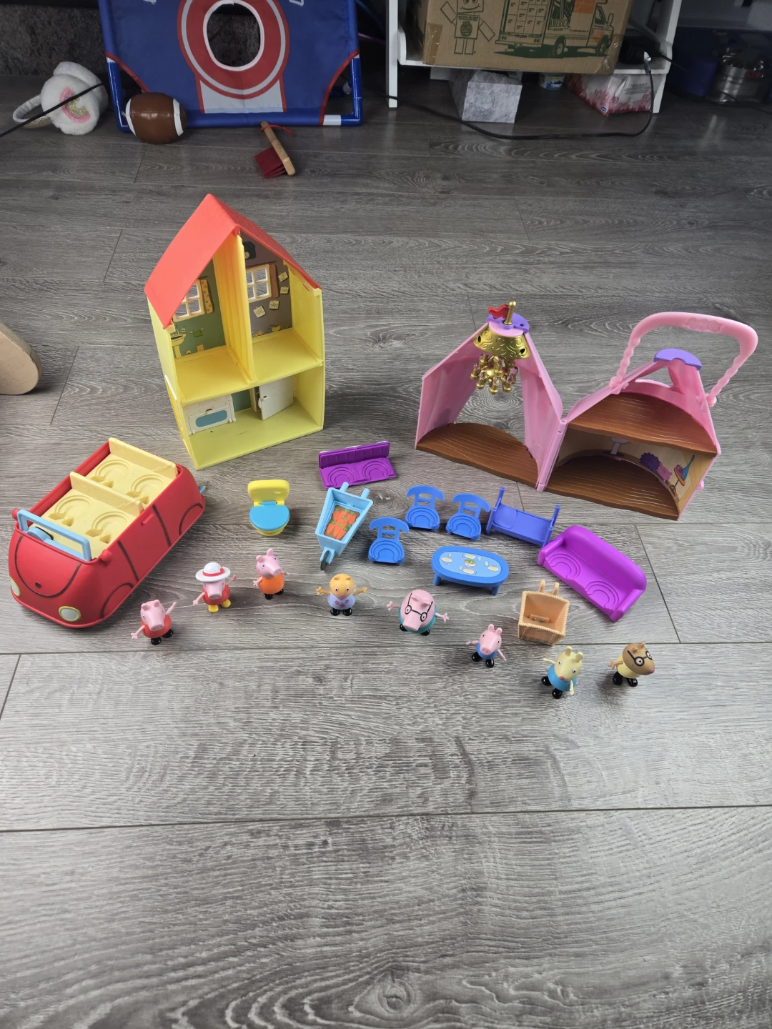 Peppa pig toy lot