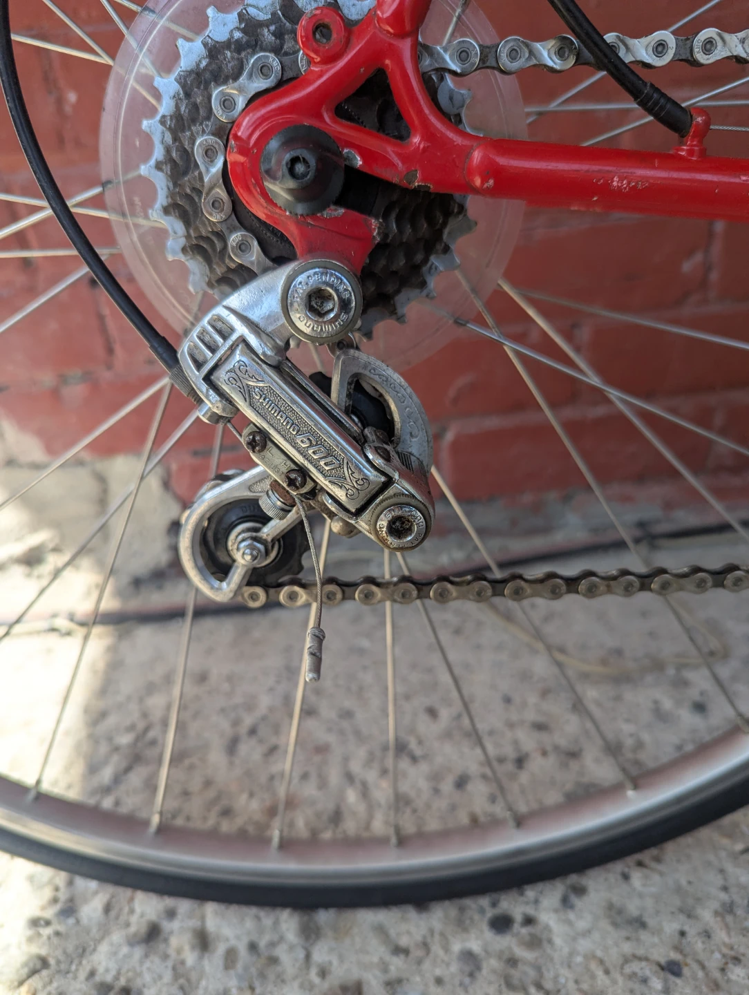 Vintage Aquila Road Bike – Shimano 600 Arabesque - photo 5