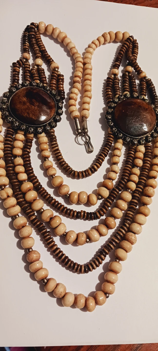 Beautiful Beaded Layered Statement Necklace - photo 4