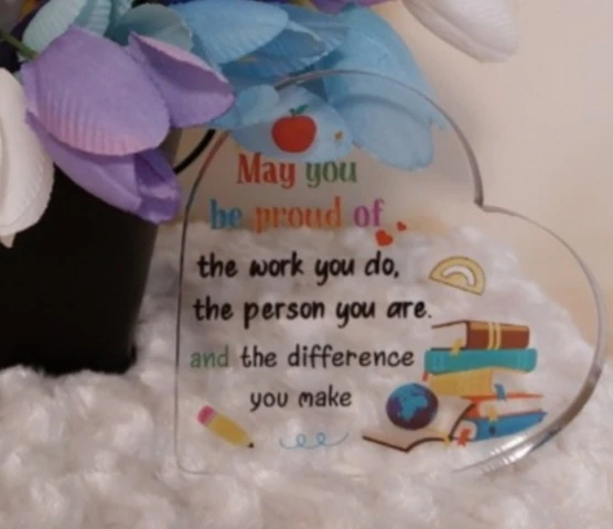 Acrylic Keepsakes (mother's,  teachers, etc) - photo 2
