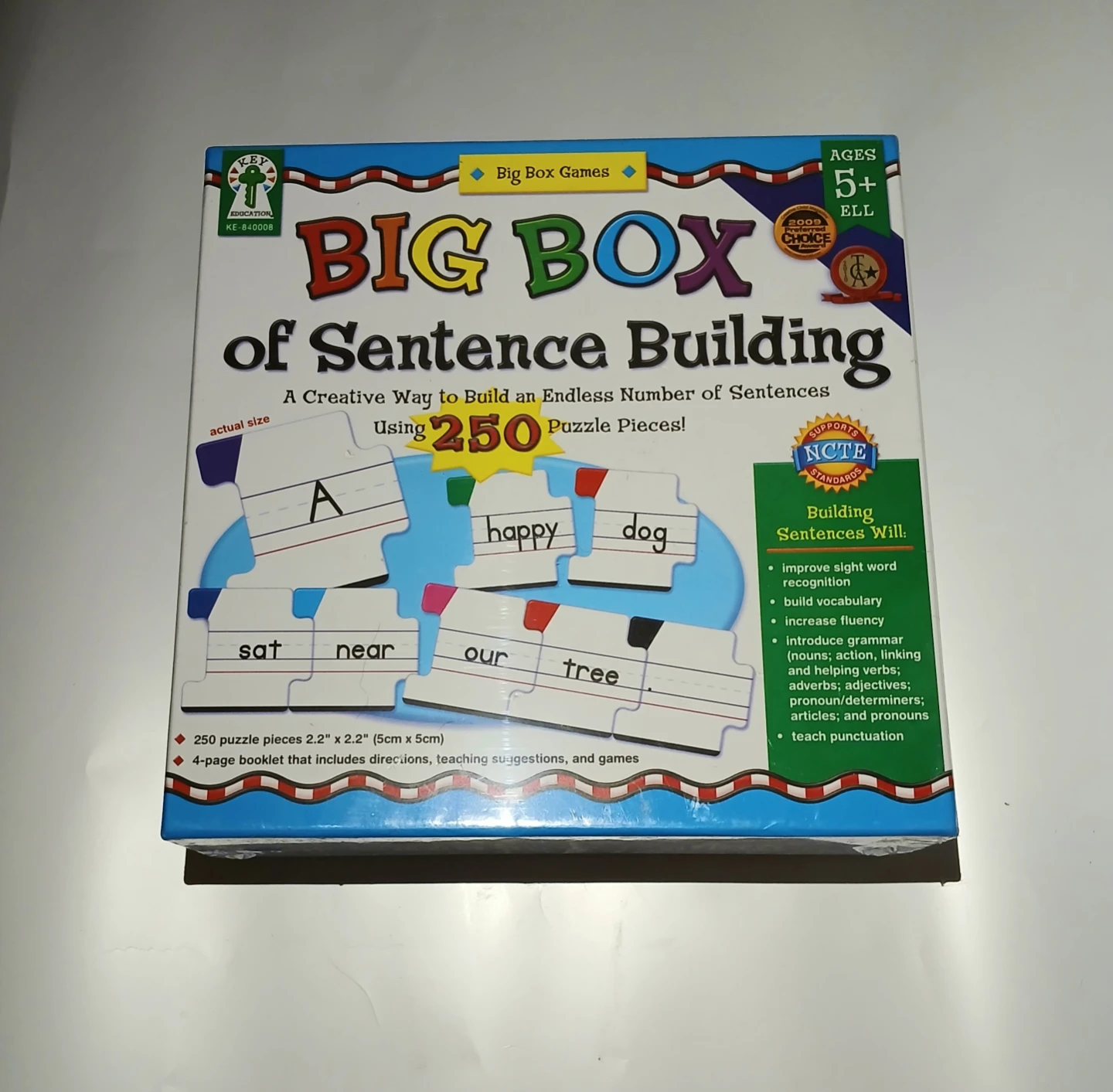 Big Box of Sentence Building Educational Game