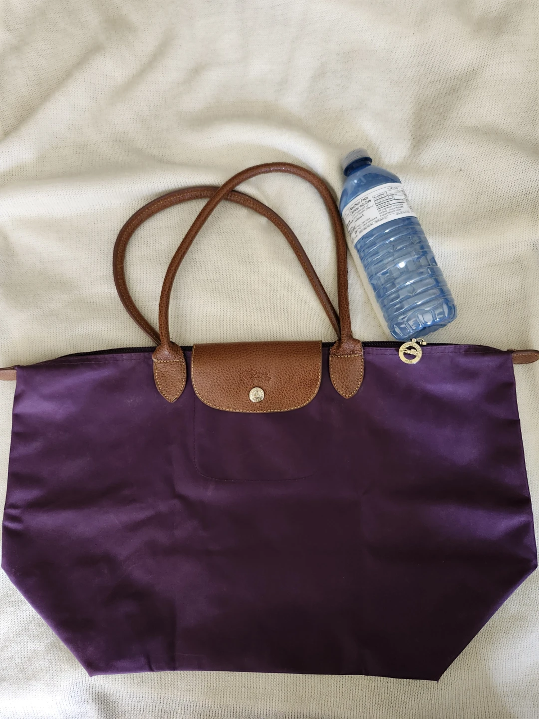 Longchamp Le Pliage Tote Bag - Purple