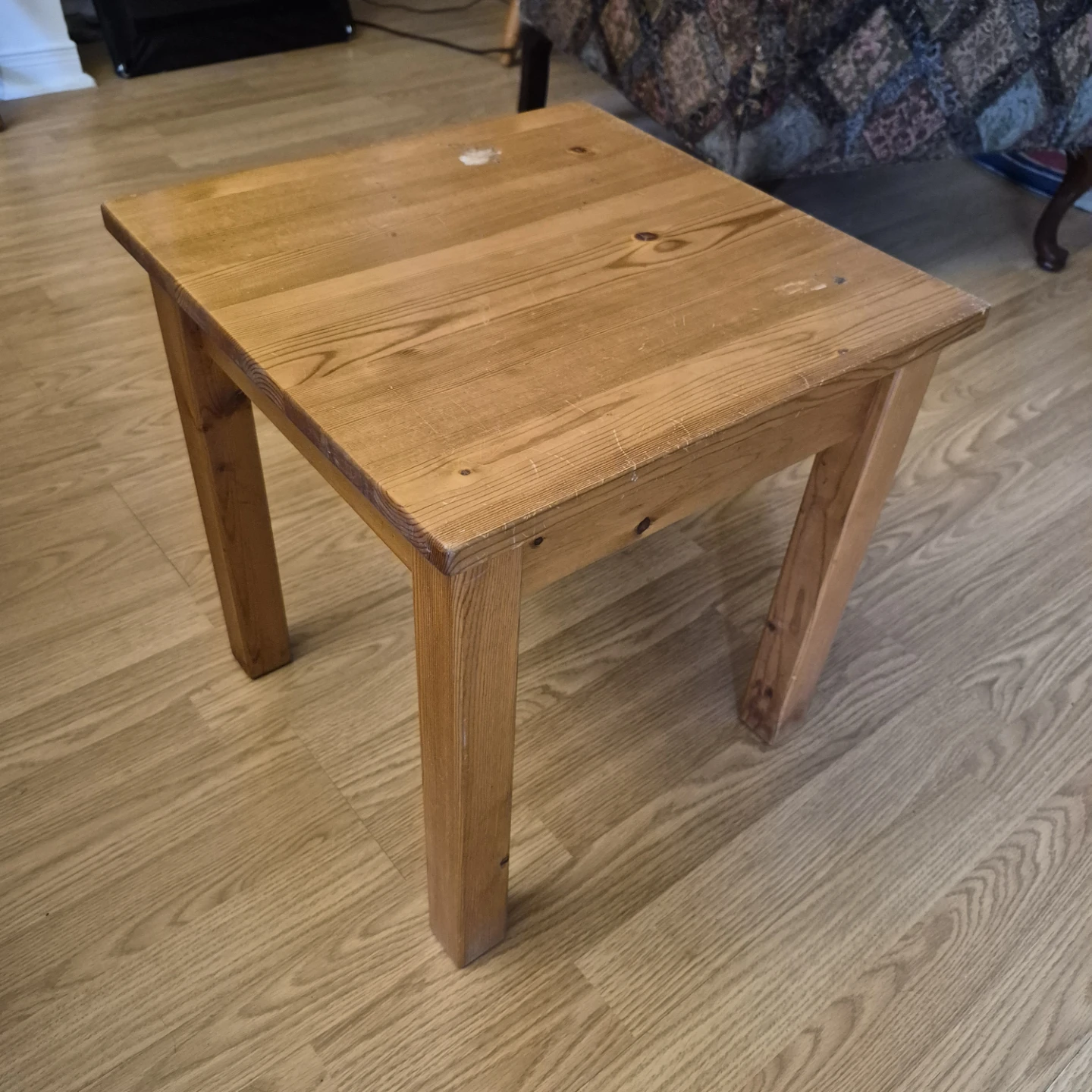 Wooden End Table or Stool