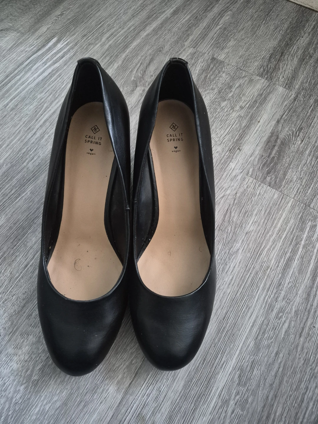 Call It Spring Black Vegan Heels - photo 2