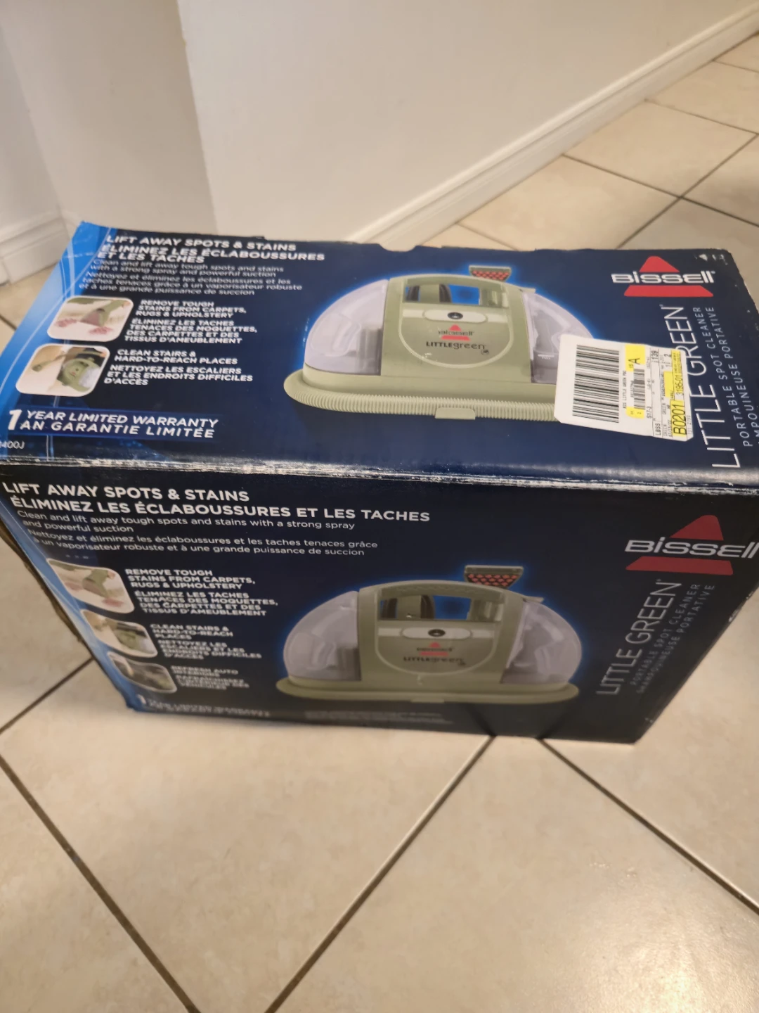 Bissell Little Green Portable Spot Cleaner - photo 3