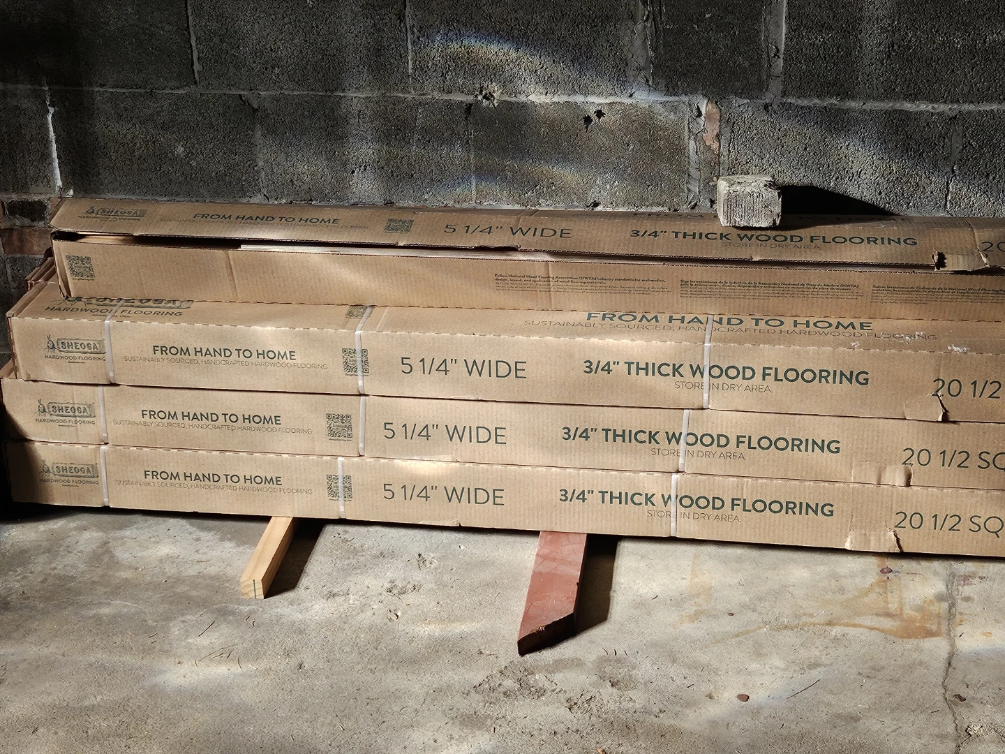 From Hand to Home 5 1/4" Wide 3/4" Thick Wood Flooring