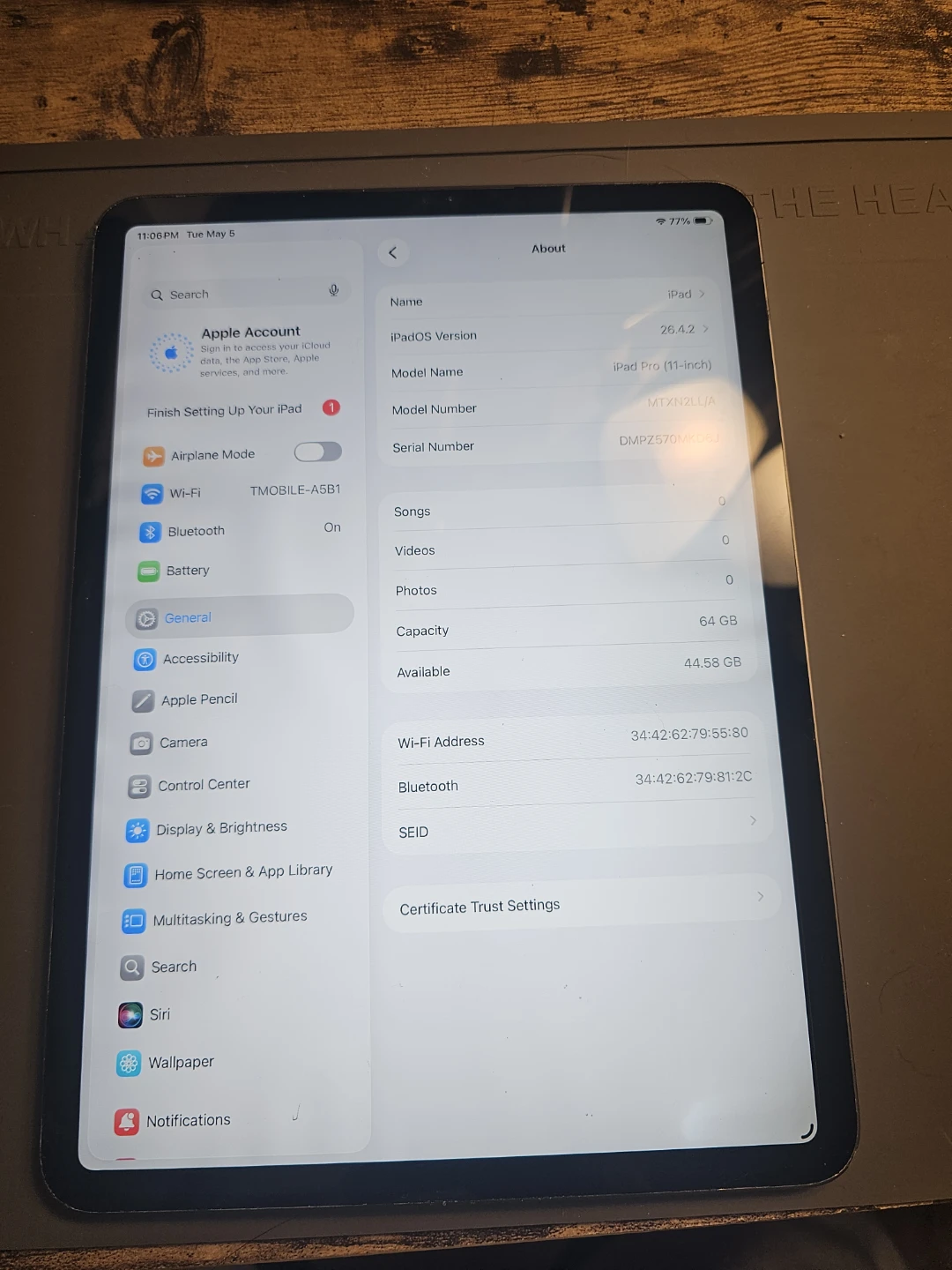 Apple iPad Pro 11-inch M1 64GB and Ipad 4th gen - photo 4