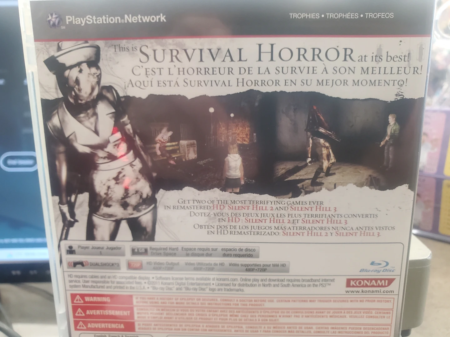 Silent Hill HD Collection PS3 - photo 2
