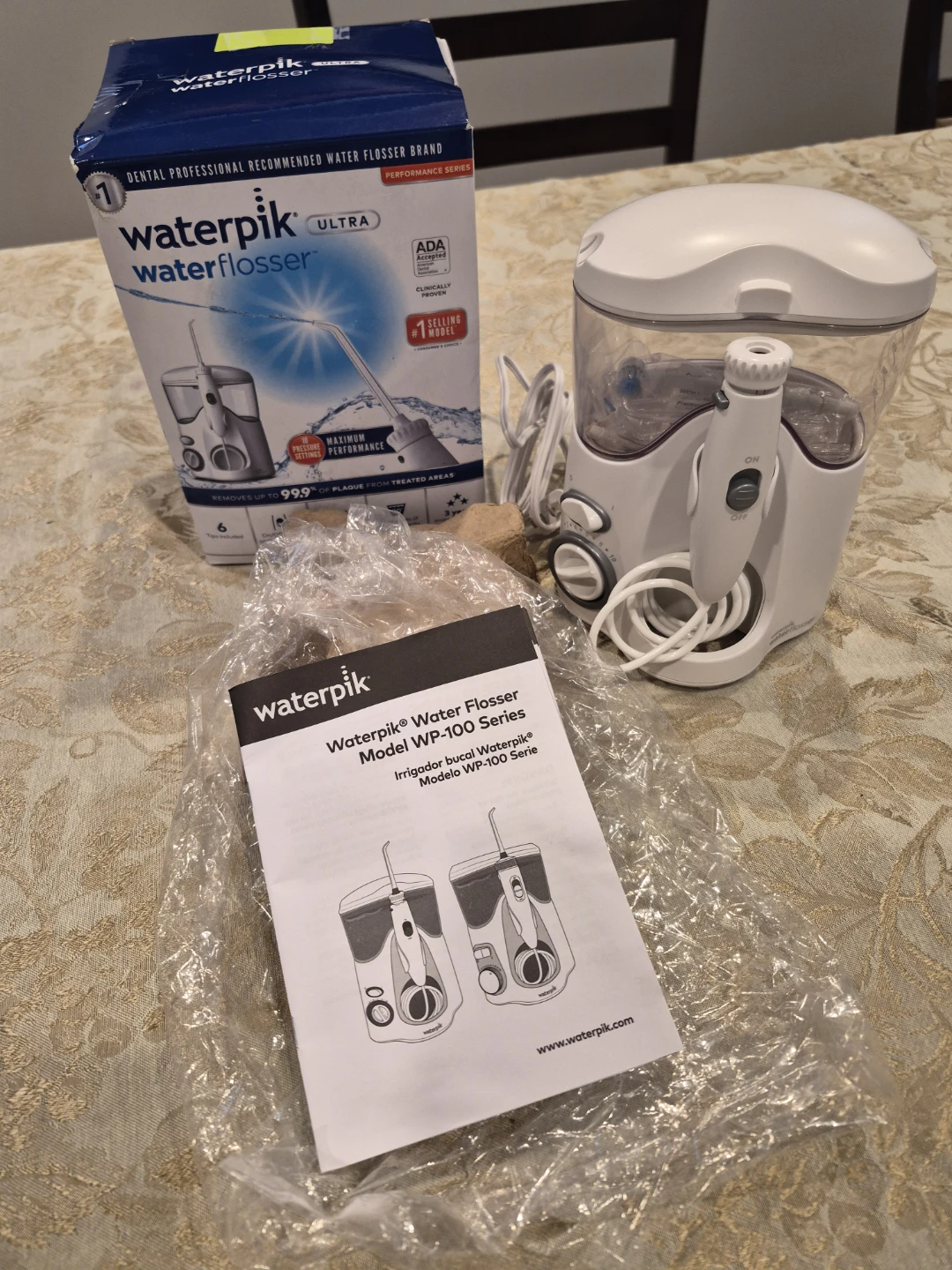 Brand New, Waterpik Ultra Water Flosser WP-100 Series - photo 3