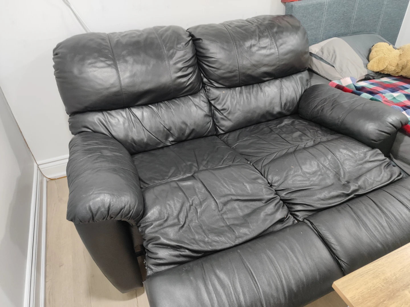 Black Leather sofa