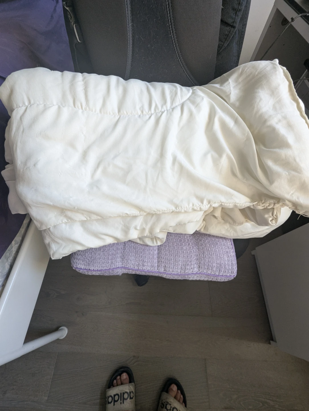 Cream coloured duvet insert